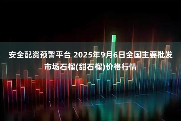 安全配资预警平台 2025年9月6日全国主要批发市场石榴(甜石榴)价格行情