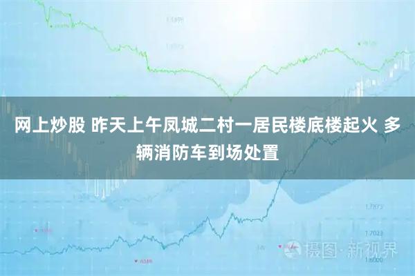 网上炒股 昨天上午凤城二村一居民楼底楼起火 多辆消防车到场处置